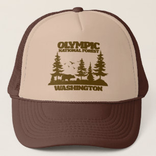 Olympic National Forest Trucker Hat