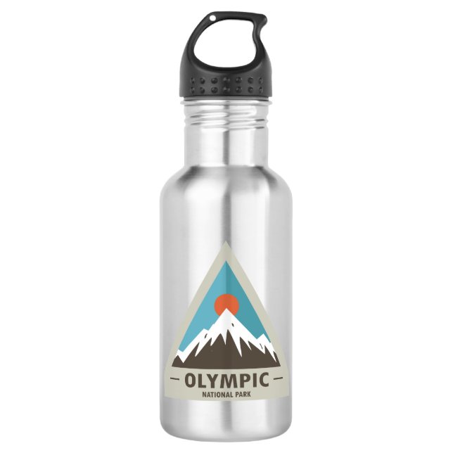 Olympic National Park 532 Ml Water Bottle (Front)