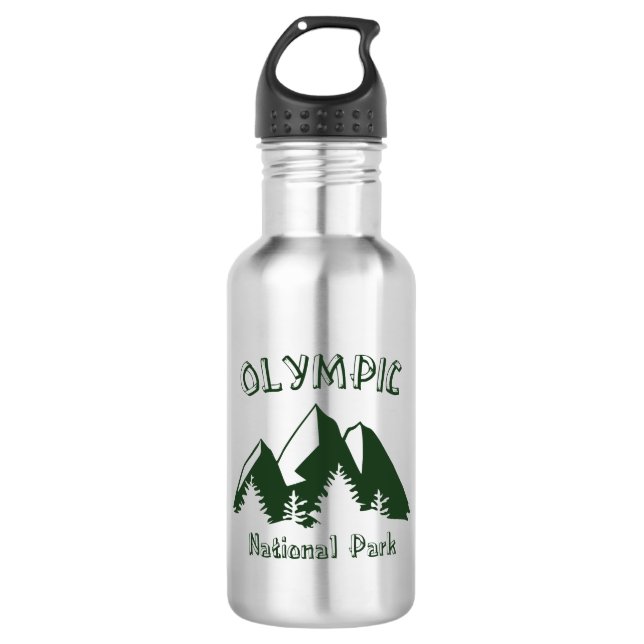 Olympic National Park 532 Ml Water Bottle (Front)