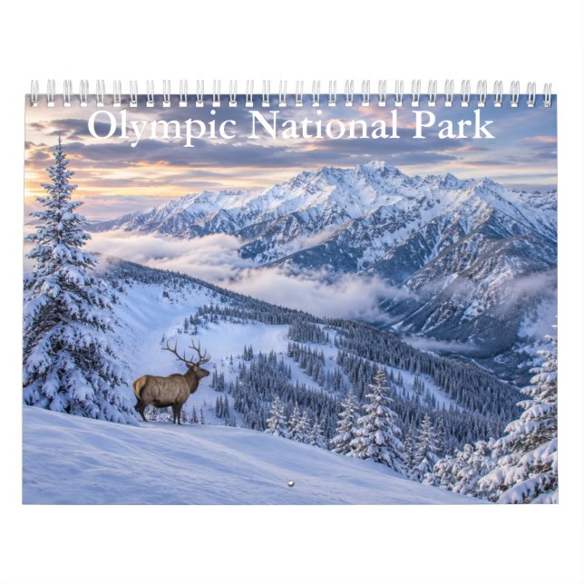Olympic National Park Calendar  (Cover)