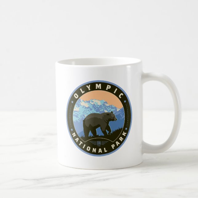 Olympic National Park Coffee Mug (Right)