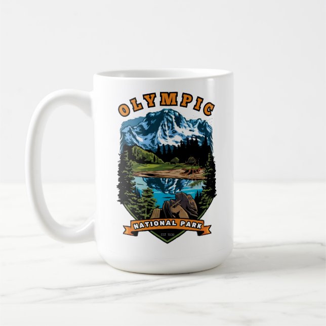  Olympic National Park Coffee Mug (Left)
