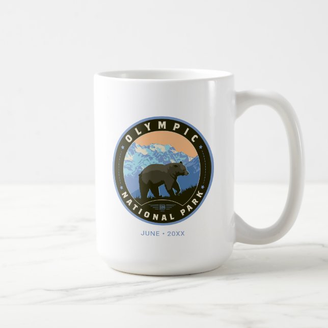 Olympic National Park Coffee Mug (Right)