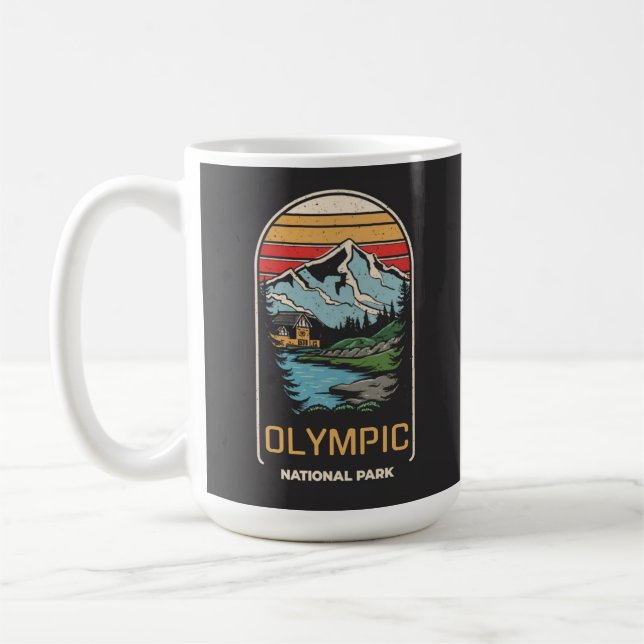  Olympic National Park Coffee Mug (Left)
