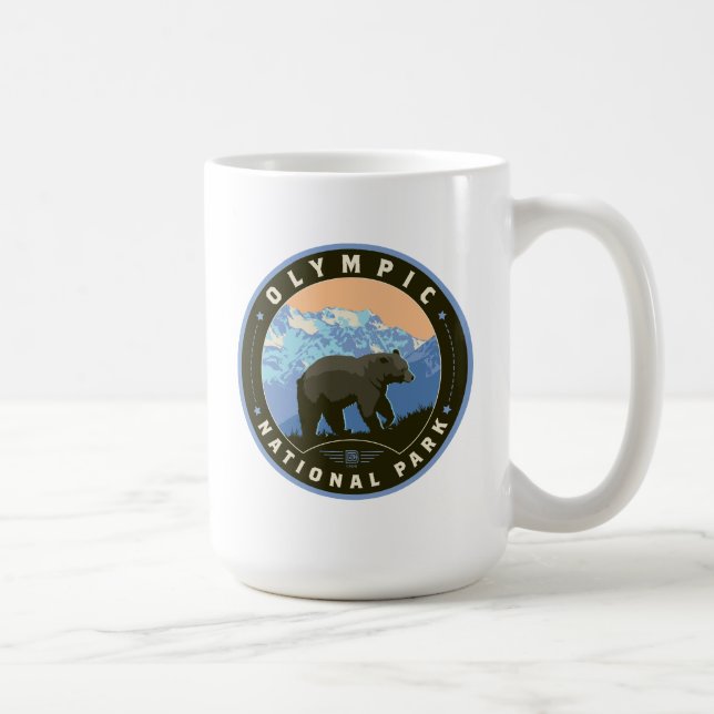 Olympic National Park Coffee Mug (Right)