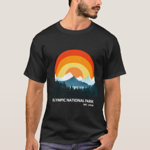 Olympic National Park Est 1938 Wa State T Shirt