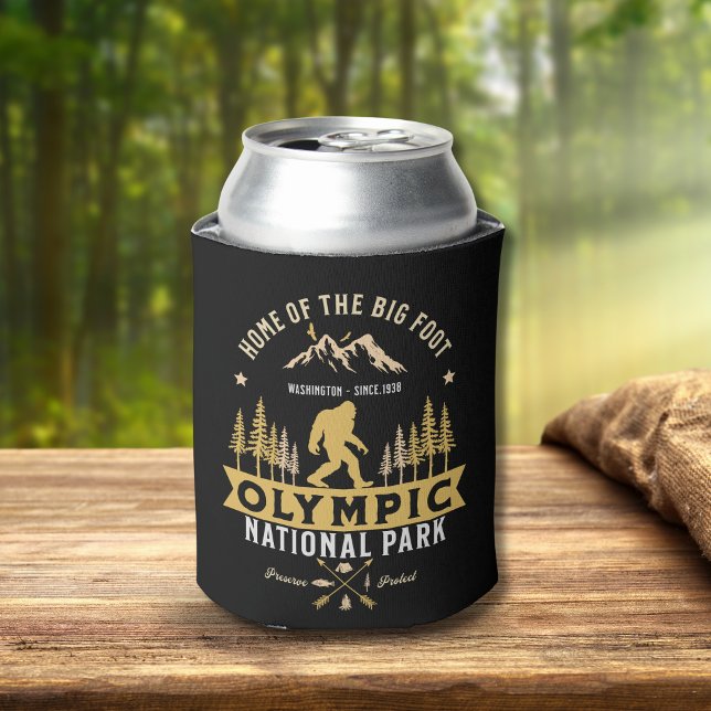 Olympic National Park Funny Travel Can Cooler (Creator Uploaded)
