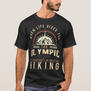 Olympic National Park Hiking Men Women Hiker T-Shirt
