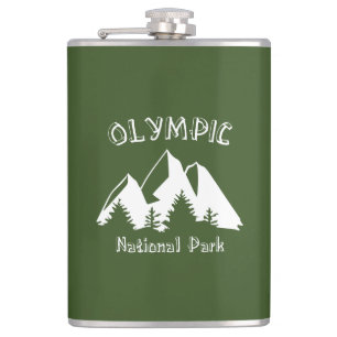 Olympic National Park Hip Flask