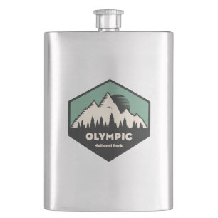 Olympic National Park Hip Flask