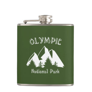 Olympic National Park Hip Flask
