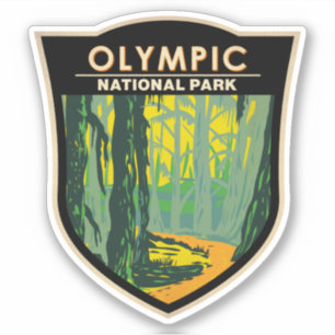 Olympic National Park Hoh Rainforest Badge