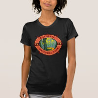 Olympic National Park Hoh Rainforest Retro Compass