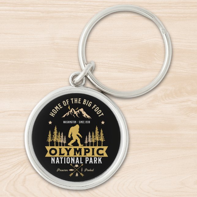 Olympic National Park Home of the Big Foot Key Ring (Creator Uploaded)