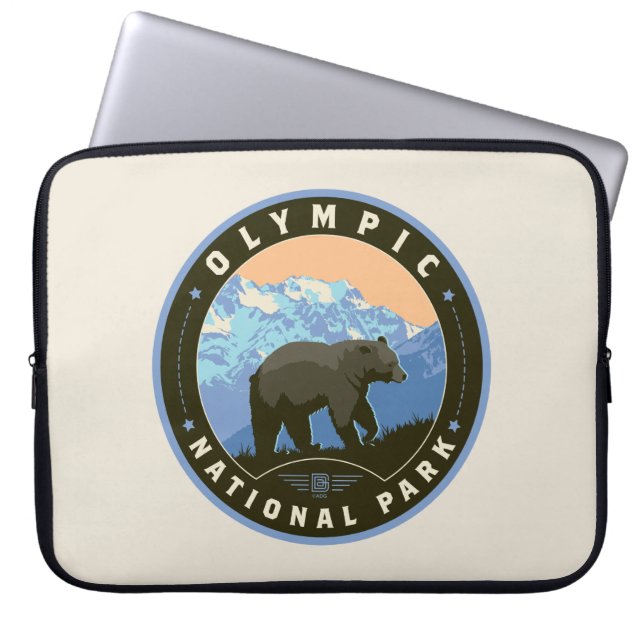 Olympic National Park Laptop Sleeve (Front)