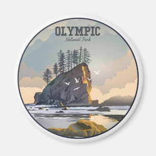 Olympic National Park  Magnet