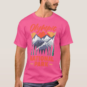 Olympic National Park Mountain Hiking Nature Outdo T-Shirt