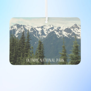 Olympic National Park Mountain Landscape Car Air Freshener