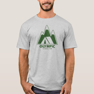 Olympic National Park Mountains Camping T-Shirt