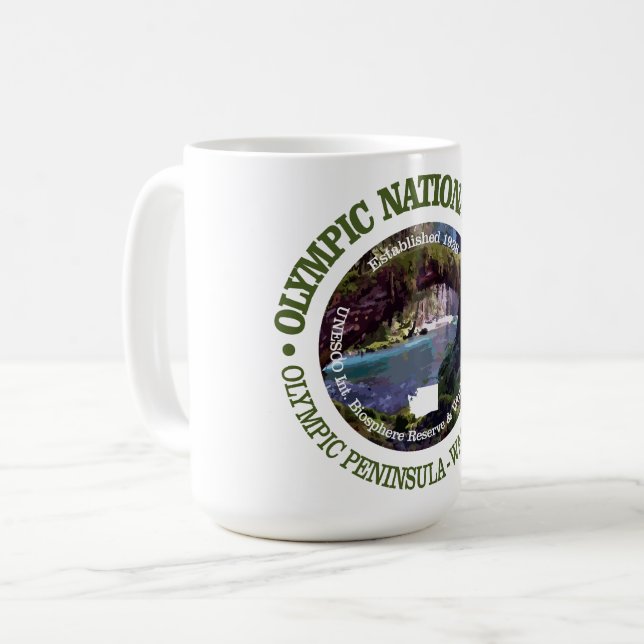 Olympic National Park (NP2) Coffee Mug (Front Left)