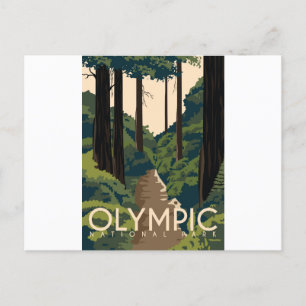 Olympic National Park Postcard
