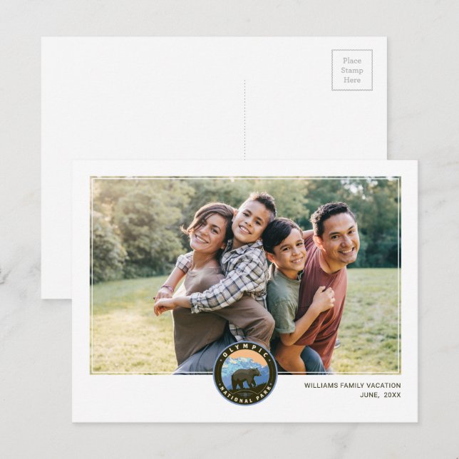 Olympic National Park Postcard (Front/Back)