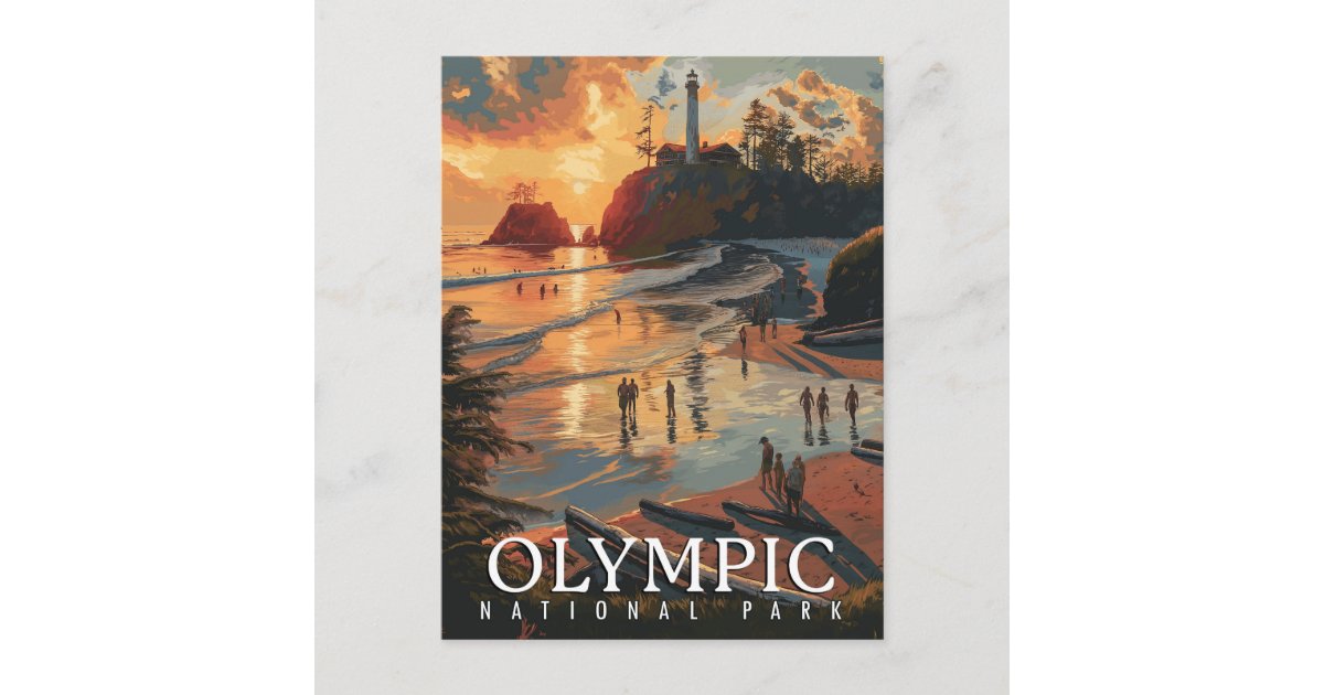 Olympic National Park Postcard Zazzle