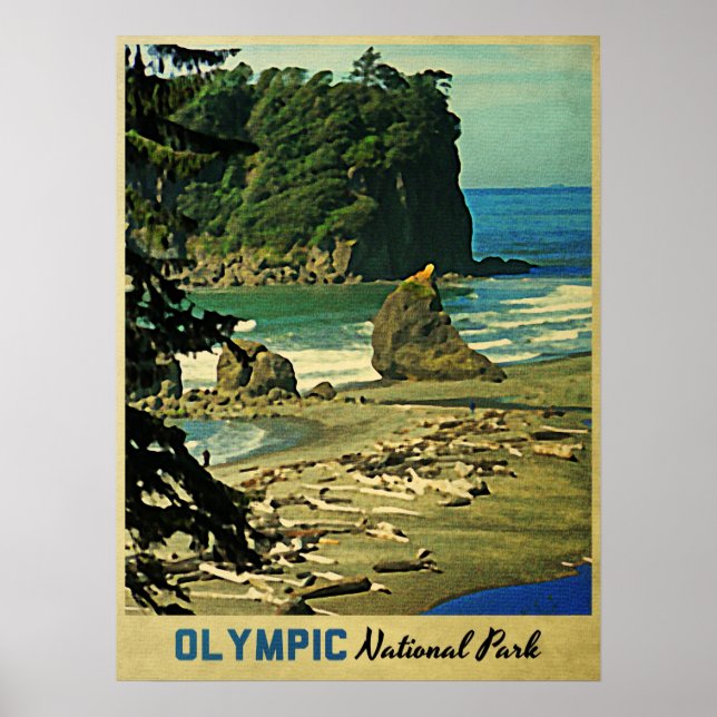 Olympic National Park Poster (Front)