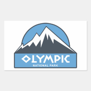 Olympic National Park Rectangular Sticker