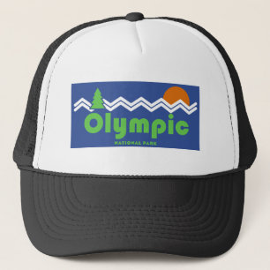 Olympic National Park Retro Trucker Hat