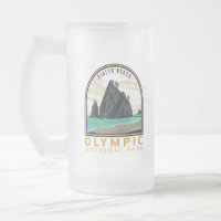 Olympic National Park Rialto Beach Vintage Emblem