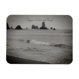 Olympic National Park Seascape Photo Magn Magnet