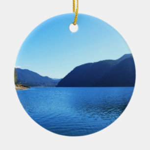 Olympic National Park, Seattle, U.S.A. Ceramic Tree Decoration