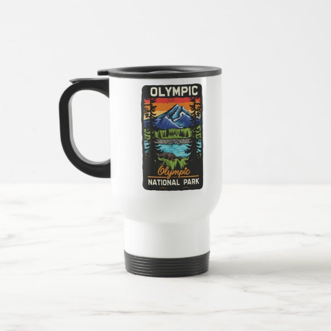  Olympic National Park Travel Mug (Left)
