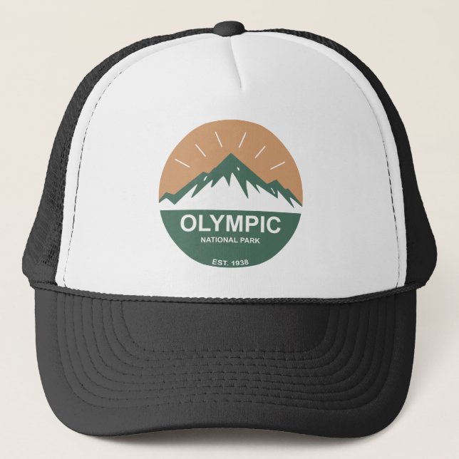 Olympic National Park Trucker Hat (Front)