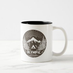 Olympic National Park Two-Tone Coffee Mug