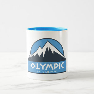 Olympic National Park Two-Tone Coffee Mug