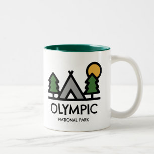 Olympic National Park Two-Tone Coffee Mug