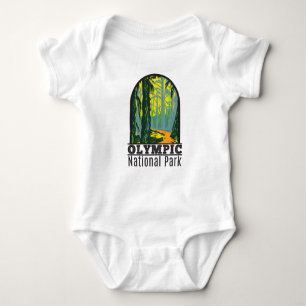 Olympic National Park Washington Hoh Rainforest Baby Bodysuit
