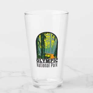 Olympic National Park Washington Hoh Rainforest Glass