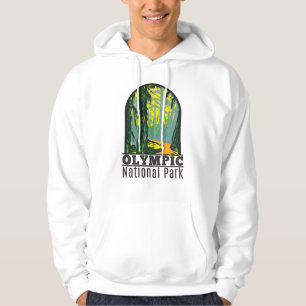 Olympic National Park Washington Hoh Rainforest  Hoodie
