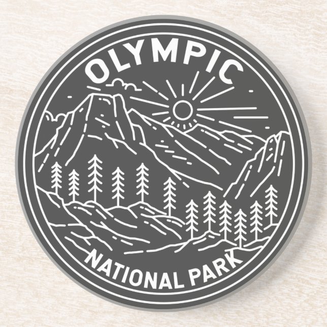 Olympic National Park Washington Monoline Coaster (Front)