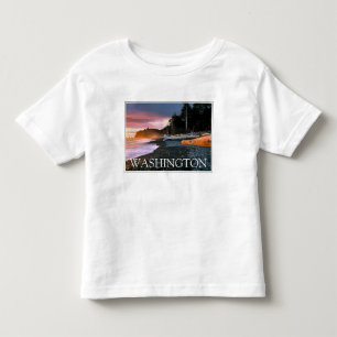 Olympic National Park Washington State Toddler T-Shirt