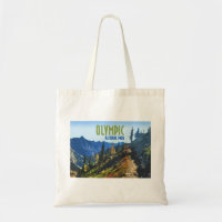 Olympic National Park Washington State Vintage