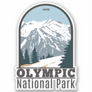 Olympic National Park Washington Vintage