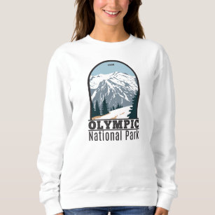 Olympic National Park Washington Vintage  Sweatshirt