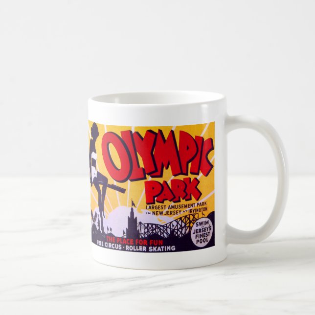 Olympic Park Coffee Mug - Irvington, NJ (Right)