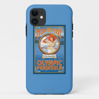 Olympic Peninsula, WashingtonHop the Ferry iPhone 11 Case