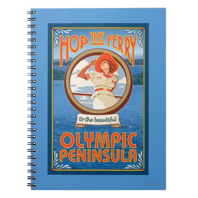 Olympic Peninsula, WashingtonHop the Ferry Notebook (Front)