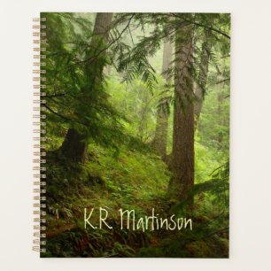 Olympic Rainforest Photo Personalised Planner